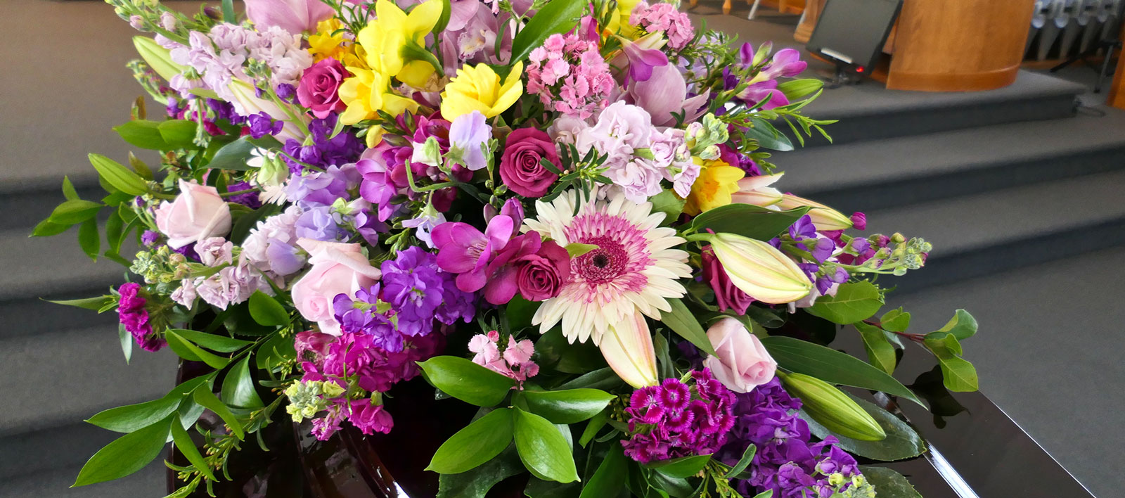 Funeral flowers from Bunch N Judys in Cairns