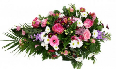 Single Spray Pink - At Bunch N Judys Florist & Gifts we are delighted to present this product available for flower delivery in Cairns. An open casket spray some flowers may vary due to availability or a similar substitute will be used. from $200